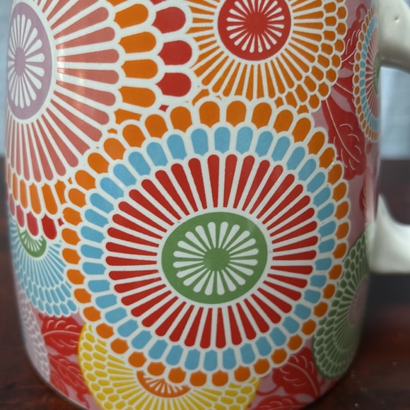 Colorful Debra Valencia Blue Harbor Oversized Coffee Mug - Picture 9 of 14